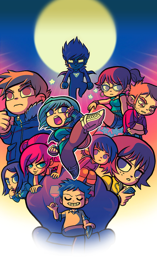 Scott Pilgrim iPhone 5 Wallpaper | I took this wallpaper I m… | Flickr