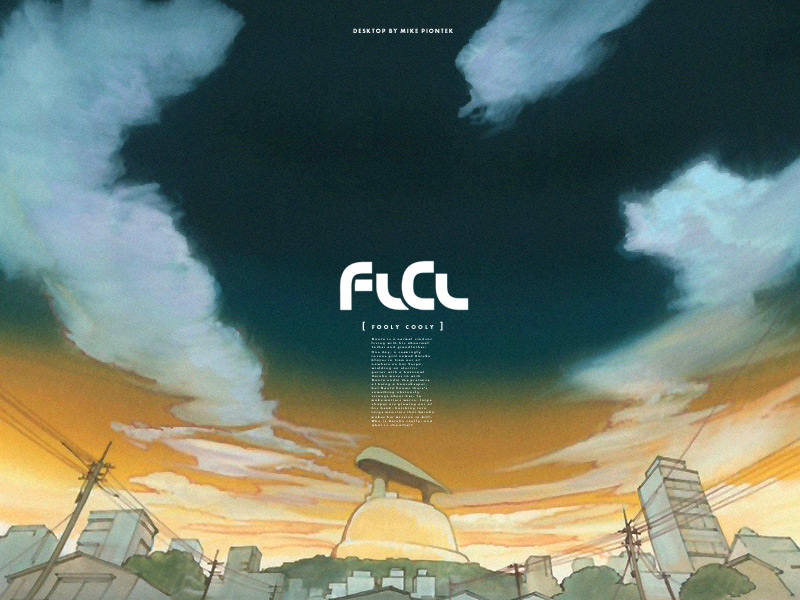 FLCL Fan Art, an art canvas by Rodney Lambright - INPRNT